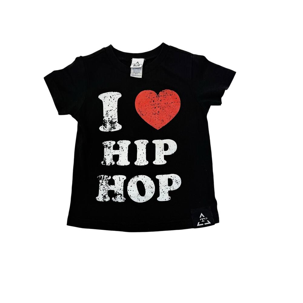 Trilogy Design Co. I Love Hip Hop Tee, 2T